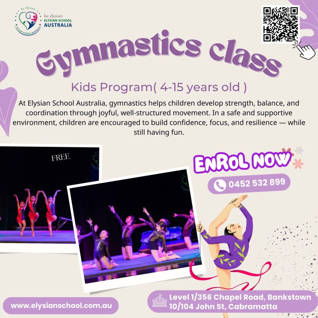 Gymnastics Class at Elysian School Australia